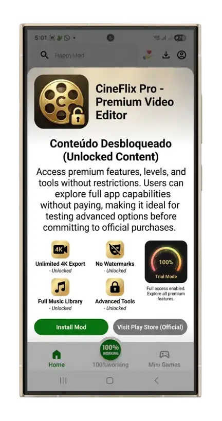 Conteúdo Desbloqueado